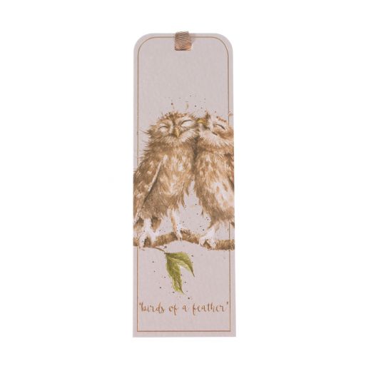 Wrendale 'Birds Of A Feather' Owl Bookmark