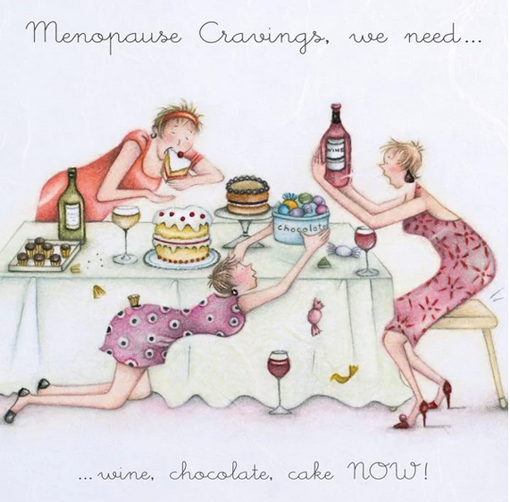 Berni Parker Menopausal Cravings Card — Maple Gifts