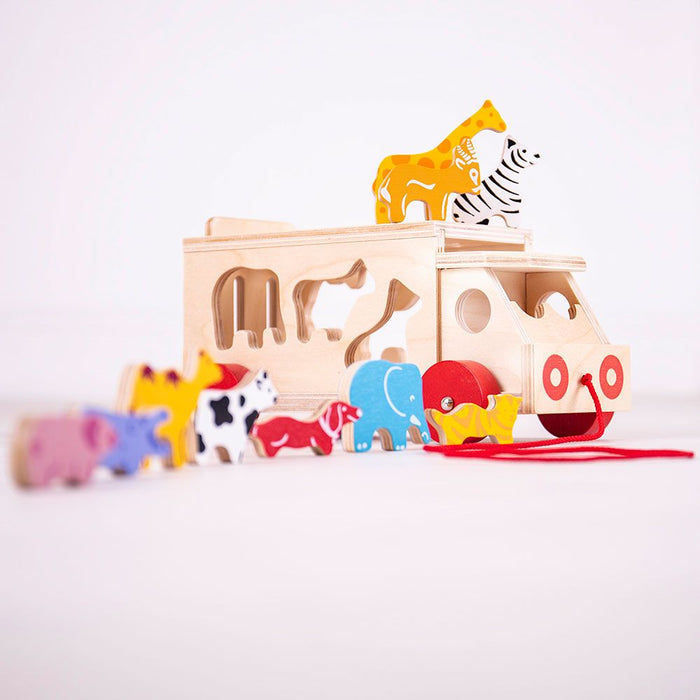 Bigjigs Animal Shape Lorry
