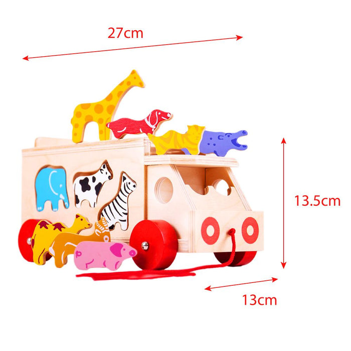 Bigjigs Animal Shape Lorry