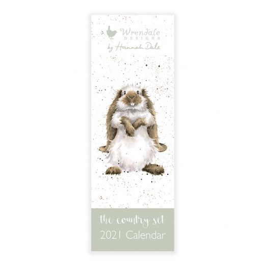 Wrendale 2021 The Country Set Slim Calendar