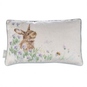 Wrendale Designs Meadow Rabbit Rectangular Cushion