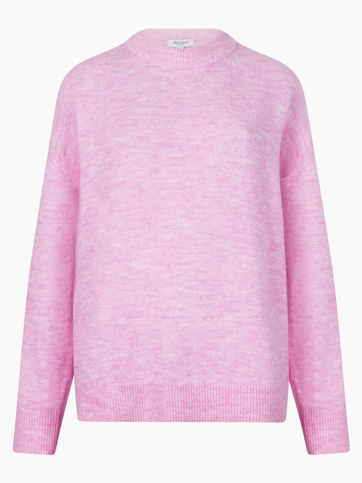 Great Plains Womens Carice Conscious Knit Crew Neck Jumper Blossom