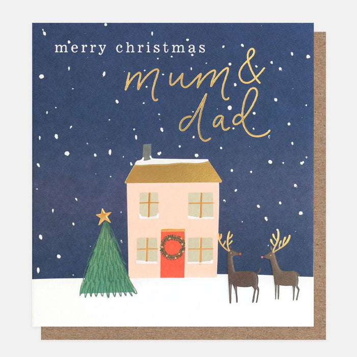 Caroline Gardner Christmas Card - Mum & Dad