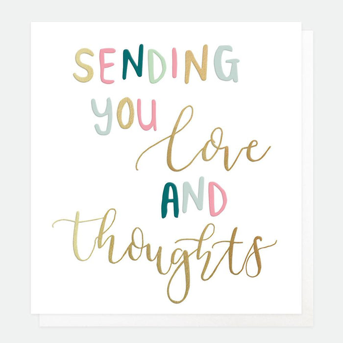 Caroline Gardner Sending Love & Thoughts Everyday Card