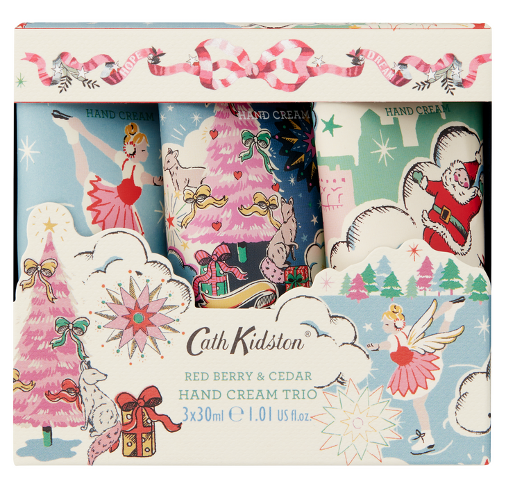 Cath Kidston A Christmas Sky Hand Cream Trio