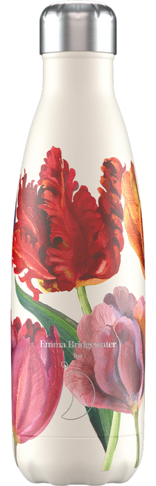 Chilly's Bottle 500ml Emma Bridgewater Tulips