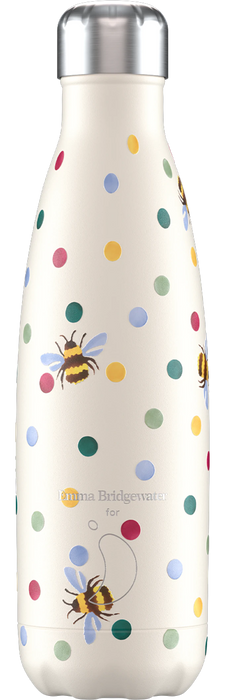 Chilly's Bottle 500ml Emma Bridgewater Polka Dot and Bees