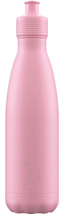 Chilly's Bottle 500ml Sports Bottle Pastel Pink