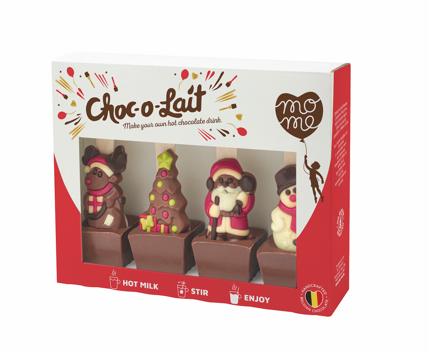 Choc o Lait Milk Drinking Chocolate Spoons 4 Pack