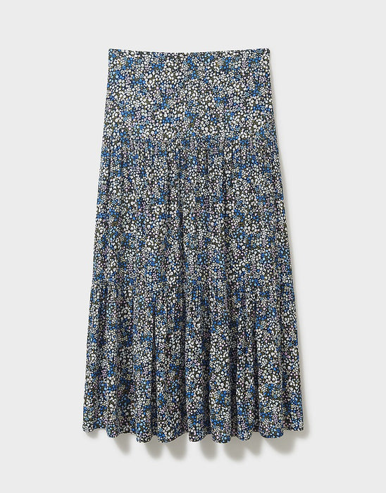 Crew Clothing Floral Blue Sienna Skirt