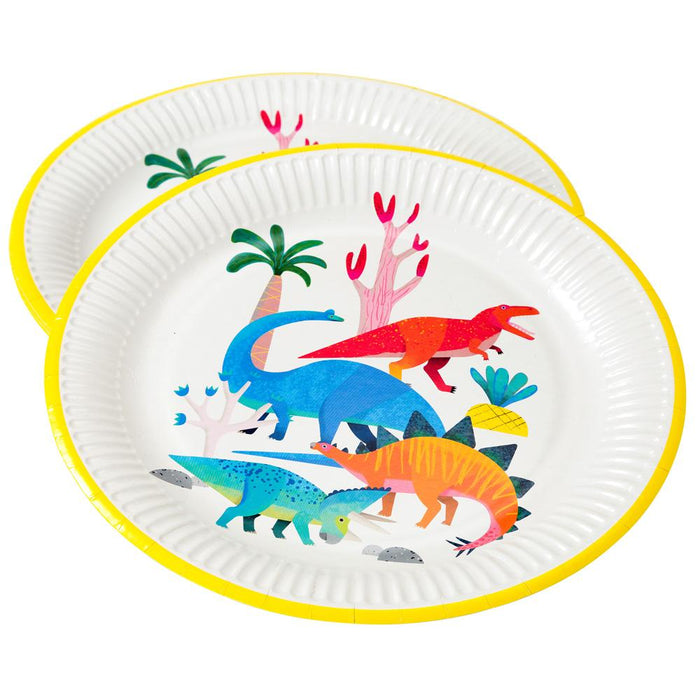 Talking Tables Party Dinosaur Plates - 8 Pack