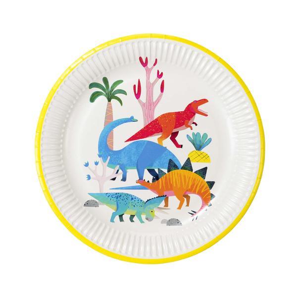 Talking Tables Party Dinosaur Plates - 8 Pack