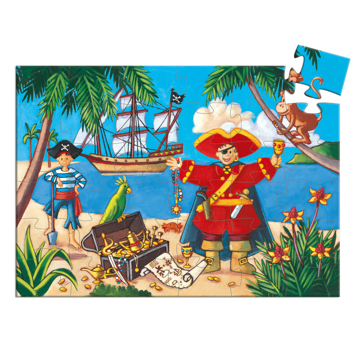 Djeco The Pirate and His Treasure Puzzle