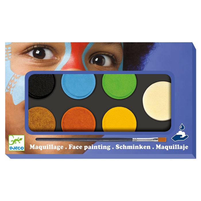 Djeco Nature Face Paint - 6 Colour Palette