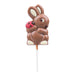 Decorated Milk Chocolate Bunny with Ladybird