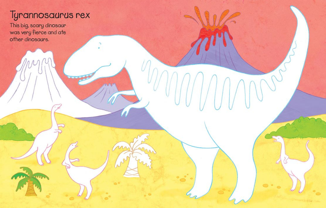 Usborne First Colouring Book Dinosaurs