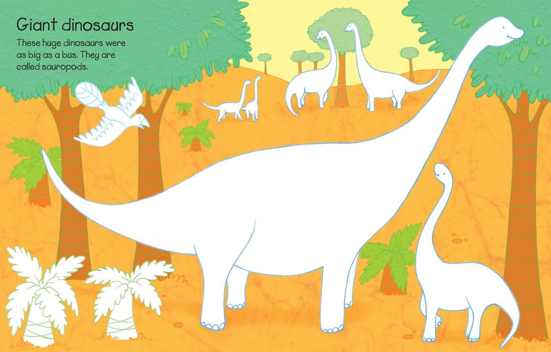 Usborne First Colouring Book Dinosaurs