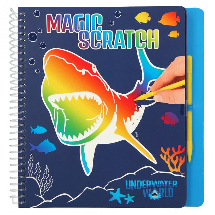 Dino World Magic-Scratch Book Underwater
