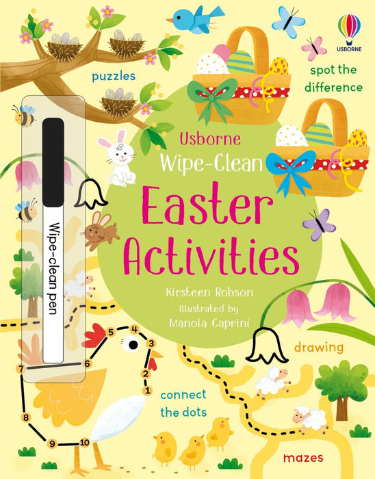 Usborne Wipe-Clean Easter Activities