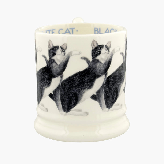 Emma Bridgewater Black & White Cats 1/2 Pint Mug