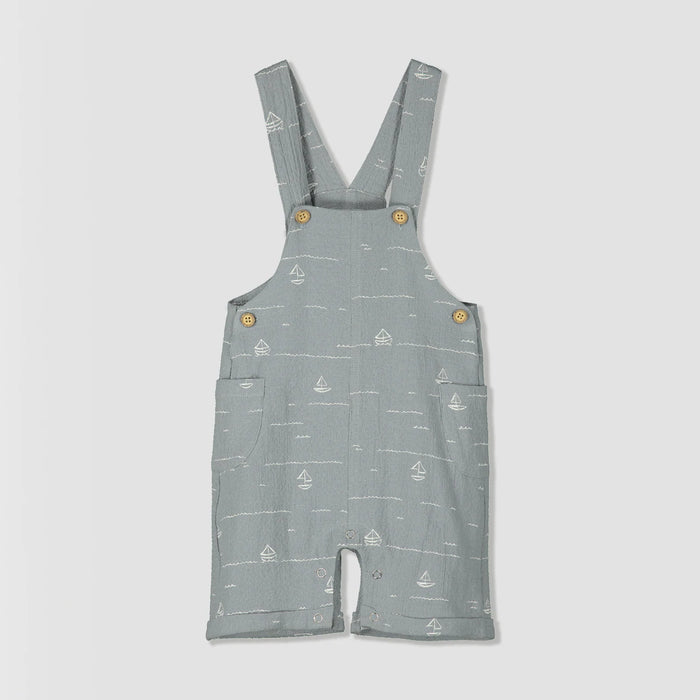 Ettie & H Grey Boats Tristan Woven Dungarees