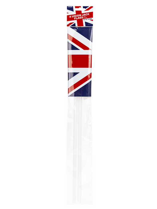 Eurowrap Union Jack Flag 12 x 8" 4pk