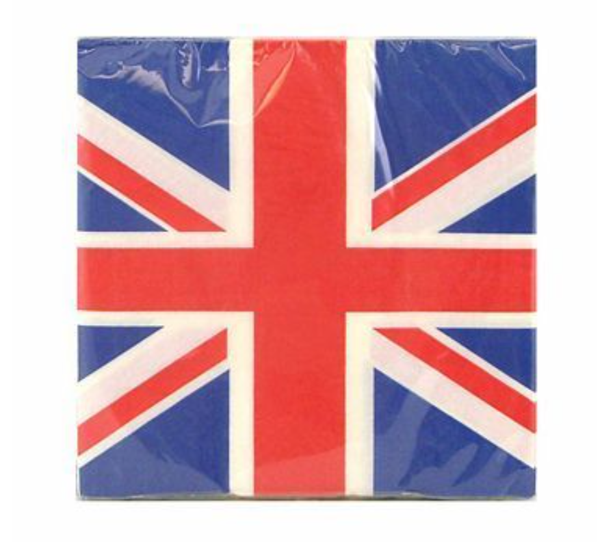 Eurowrap Union Jack Napkins 12pk — Maple Gifts