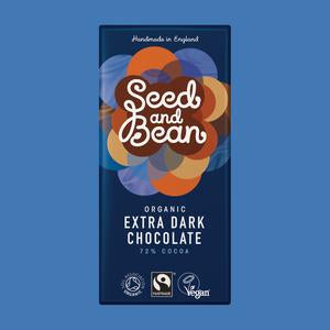 Seed & Bean Extra Dark Chocolate Bar