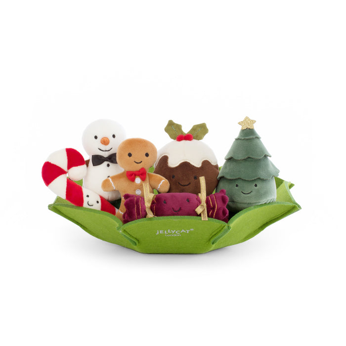 Jellycat Festive Folly Christmas Pudding