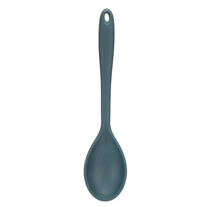 Fusion Twist Silicone Solid Spoon Blue