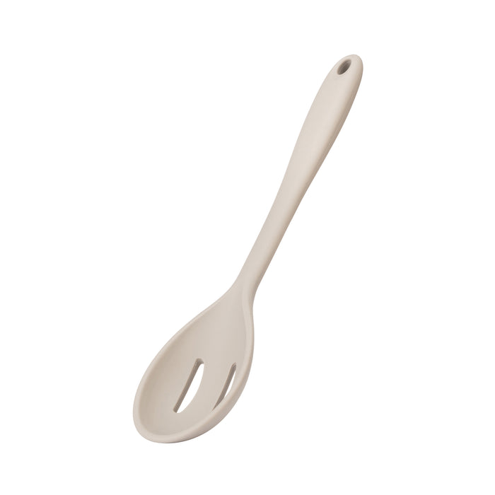 Fusion Twist Silicone Slotted Spoon Grey