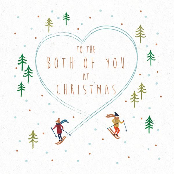 Art File To the Both of You Christmas Card
