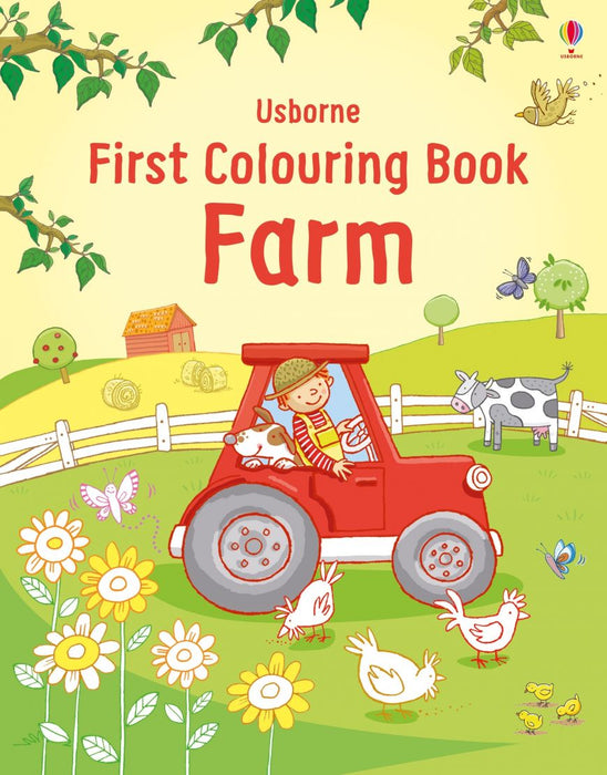 Usborne First Colouring Book Farm