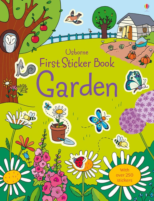 Usborne First Sticker Book Garden