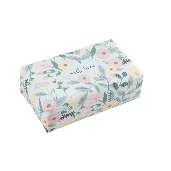 Floral Wrapped Soap - With Love
