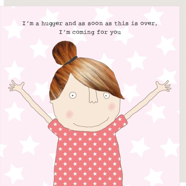 Rosie Made A Thing Card - Hugger