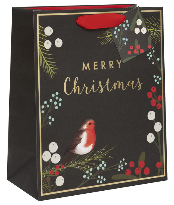 Glick Christmas Robin Large Gift Bag