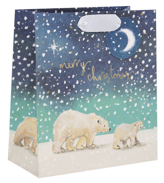 Glick Polar Bears Medium Gift Bag