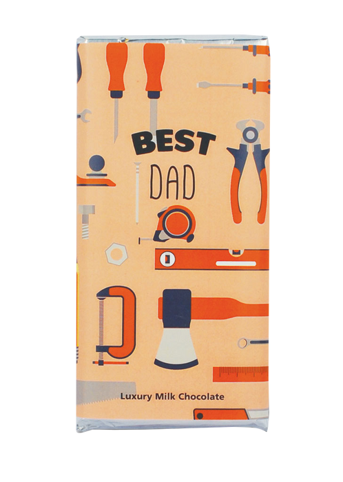 Best Dad Milk Chocolate Bar 85g