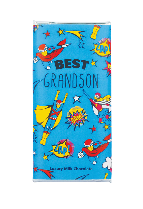 Best Grandson Milk Chocolate Bar 85g