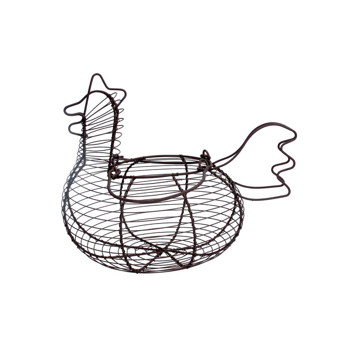 Gisela Graham Wire Hen Shaped Egg Basket