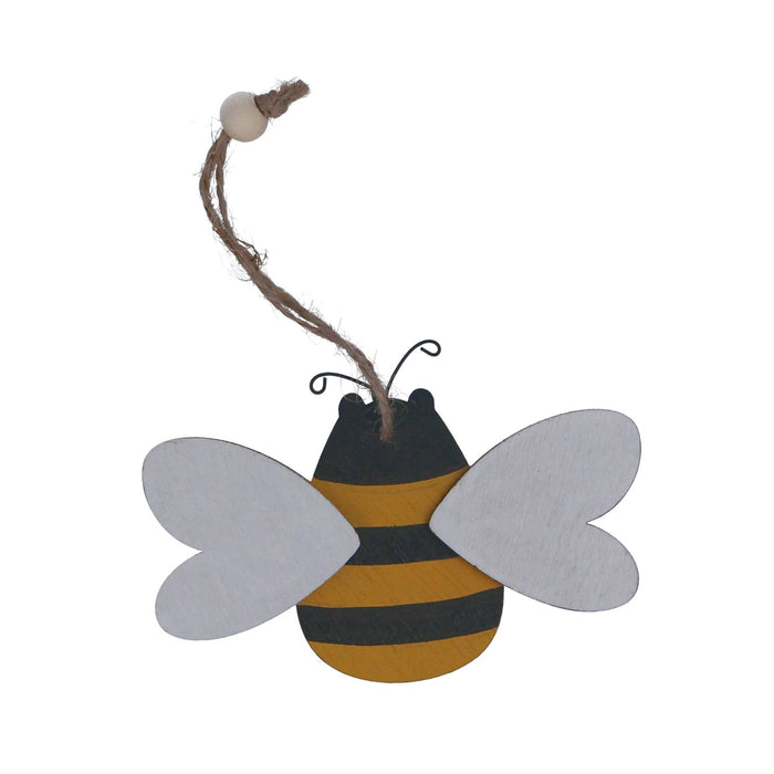 Gisela Graham Wood Bee Decoration