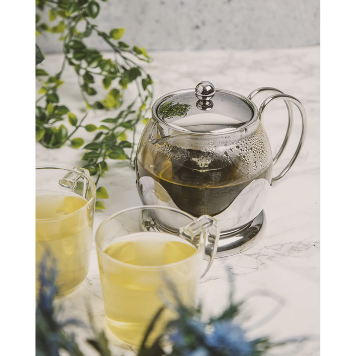 La Cafetière Izmir Glass Tea Infuser, 2-Cup, Stainless Steel