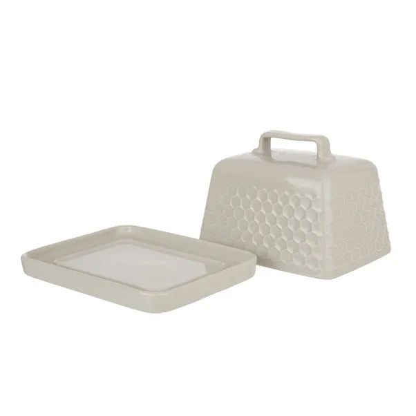 Kitchen Pantry Grey Butter Dish