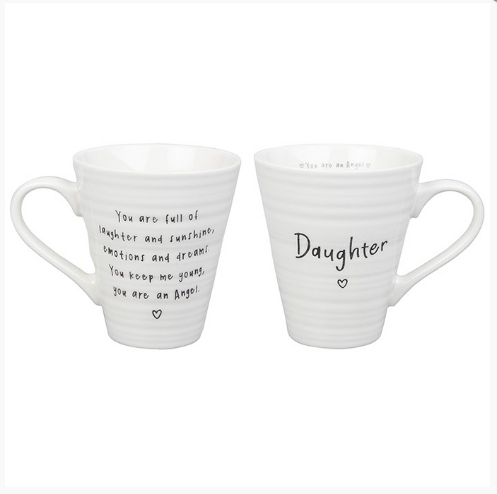 Guardian Angel Mug Daughter Design.