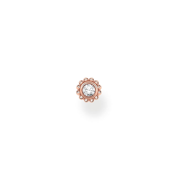 Thomas Sabo Ear Studs Rose Gold Flower