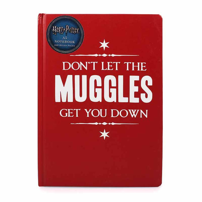 Harry Potter Muggle Get Down A5 Notebook
