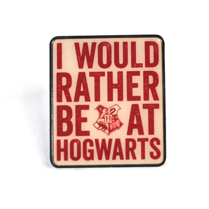 Harry Potter Hogwarts Slogan Pin Badge Enamel