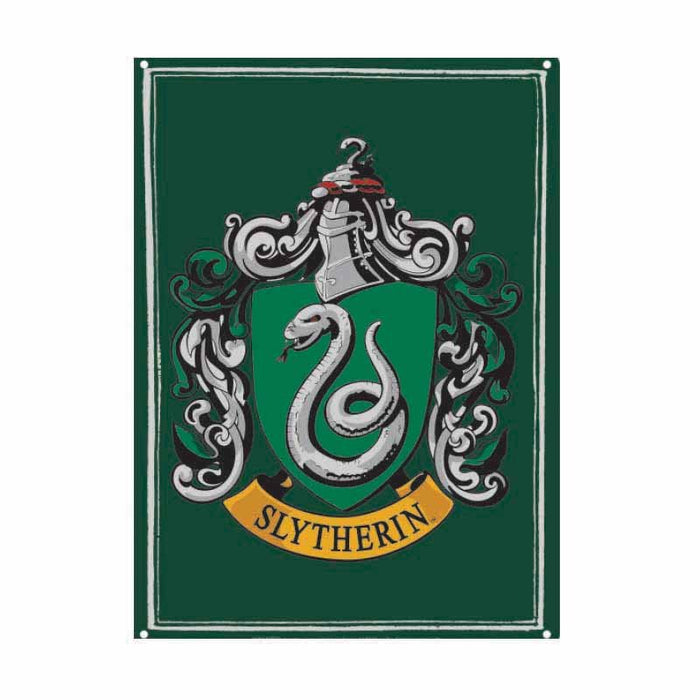 Harry Potter Slytherin Tin Sign Small